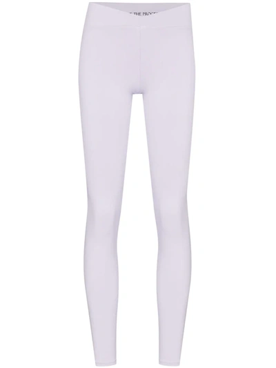 Shop Live The Process High-waisted Leggings In Violett