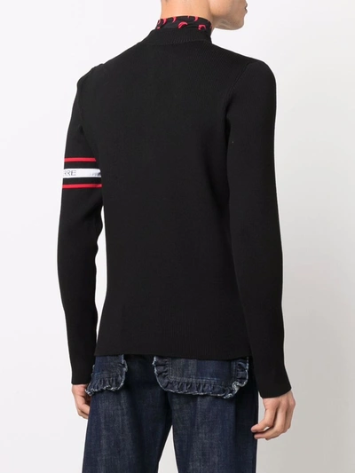 Shop Marine Serre Sweaters Black