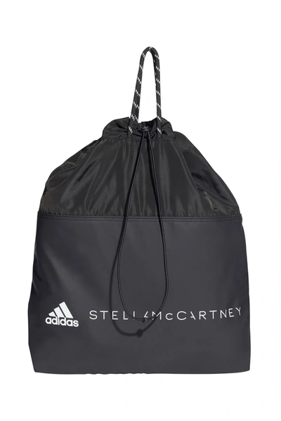 Shop Adidas By Stella Mccartney Gym Sack In Black