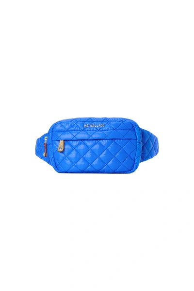 Shop Mz Wallace Metro Belt Bag In Blue