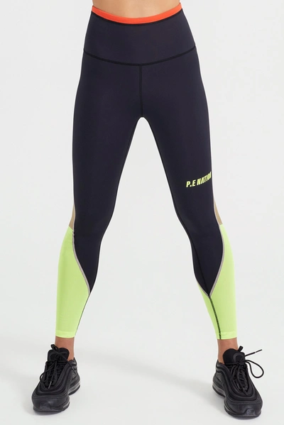 Shop P.e Nation Opponent Legging In Black