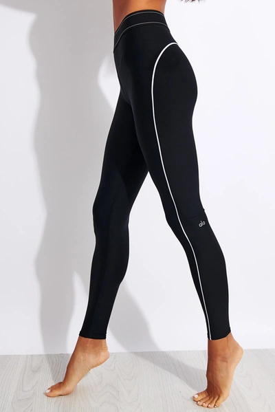Shop Alo Yoga Airlift High Waisted Suit Up Legging In Black