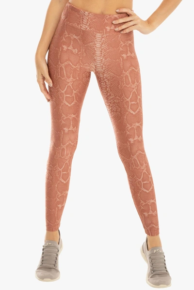 KORAL Snakeskin Print Leggings