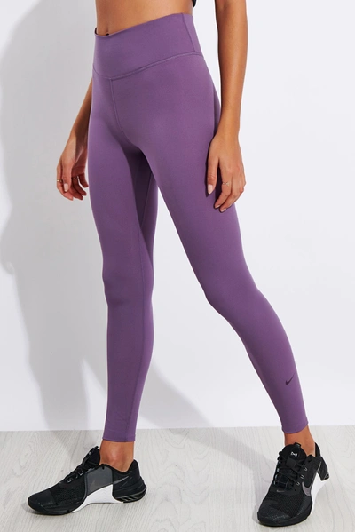 Shop Nike One Luxe Leggings In Purple