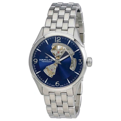 Shop Hamilton Jazzmaster Viewmatic Mens Automatic Watch H32705141 In Blue