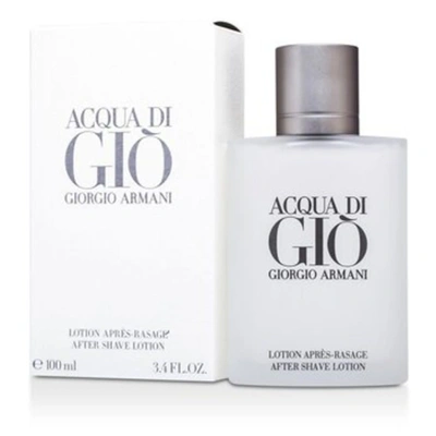 Shop Giorgio Armani Acqua Di Gio Men /  After Shave 3.3 oz (m) In White