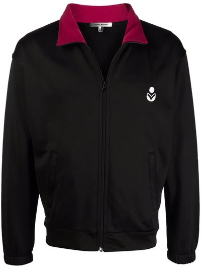 Shop Isabel Marant Lightweight Zip Jacket In Black