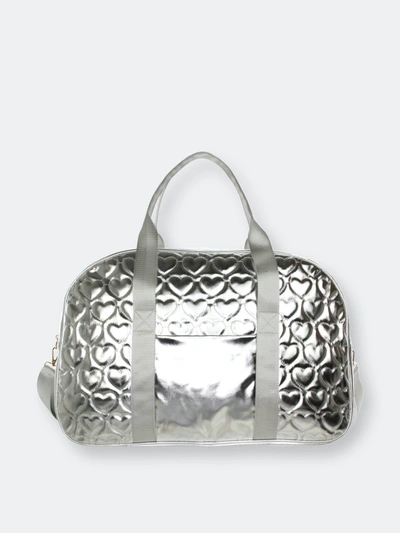 Shop Olivia Miller Brianna Duffel Bag In Grey