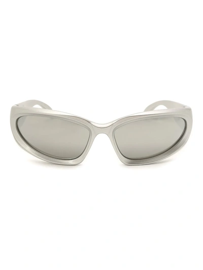 Eyewear Swift Oval Sunglasses In Silver