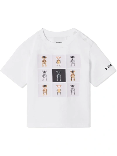 Burberry Babies' Kids Thomas Bear T-shirt (6-24 Months) In White | ModeSens