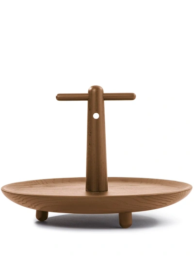 Shop Cassina Réaction Poétique Handle Centrepiece In Brown