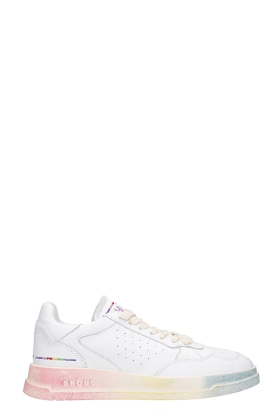 Shop Ghoud Tweener Sneakers In White Leather