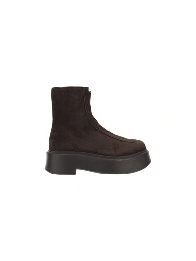 Shop The Row Boots In Dark Brown