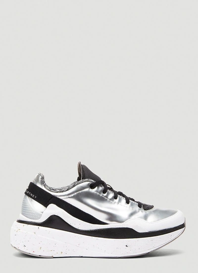 Shop Adidas By Stella Mccartney Earthlight Sneakers In Silver