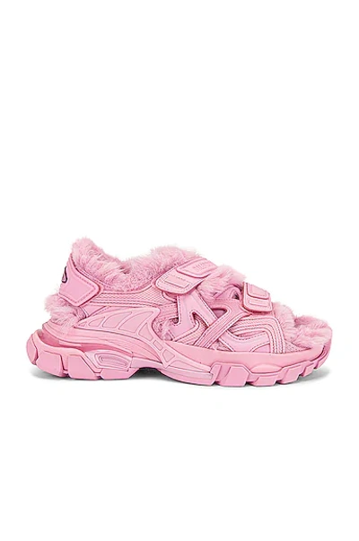 Shop Balenciaga Strap Sandals In Pink