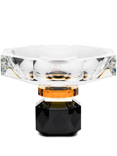 Shop Reflections Copenhagen Arizona Crystal Bowl In Black