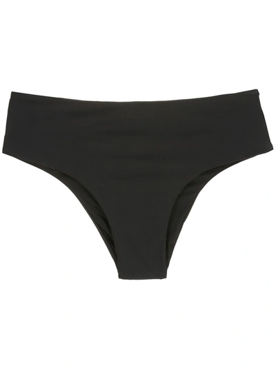Shop Lenny Niemeyer Basic Bikini Bottoms In Black