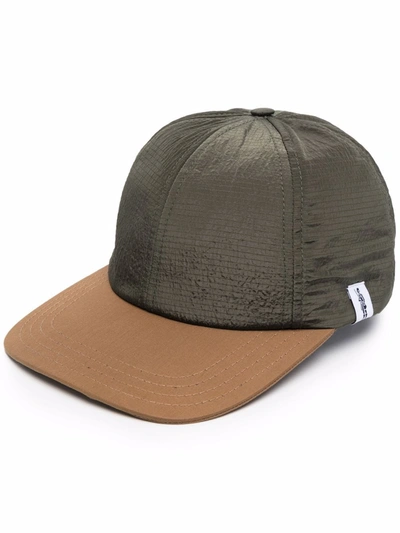 Mackintosh Raintec And Nylon Cap In 绿色