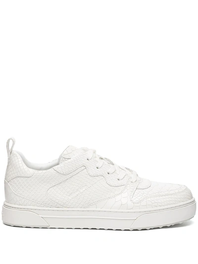 Shop Michael Kors Baxter Low-top Sneakers In White