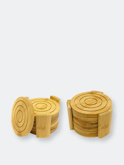 Shop Berghoff Bamboo 14 Pieces Coaster Set