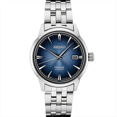 Shop Seiko Presage Automatic Watch With Stainless Steel Case