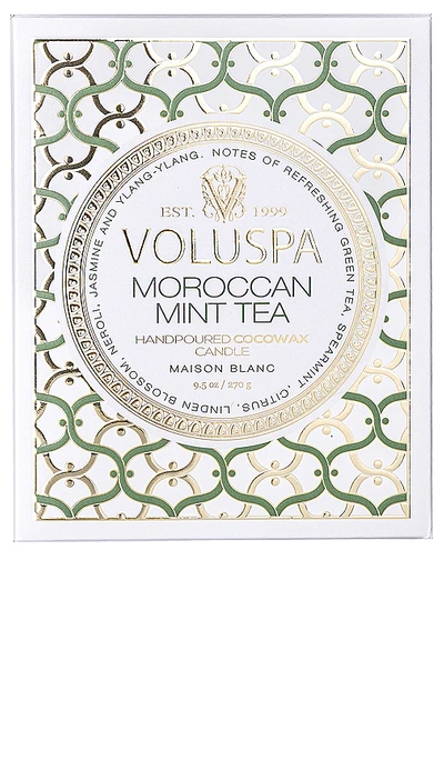 Voluspa Moroccan Mint Tea Classic Candle In Moroccan Mint Tea