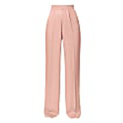 Aggi By Halewski Jessie Satin Interface Tan Pants In Tan