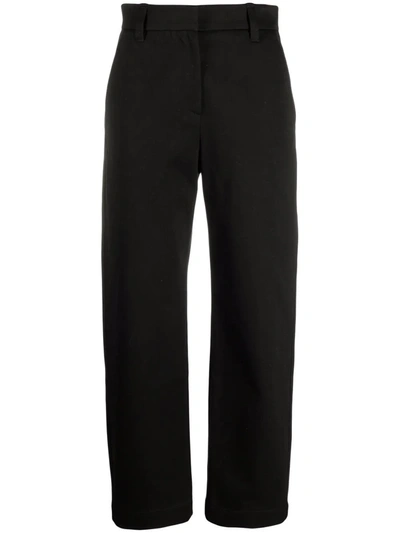 Shop Brunello Cucinelli Tailored Straight-leg Trousers In Black