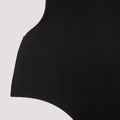 Shop Alexander Mcqueen Jersey Body In Black