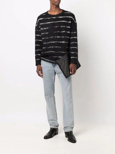 Shop Saint Laurent Sweaters Black