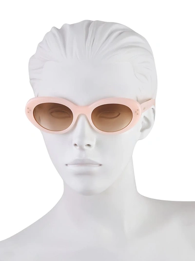 Shop Celine Women's 53mm Cat Eye Sunglasses In Pink