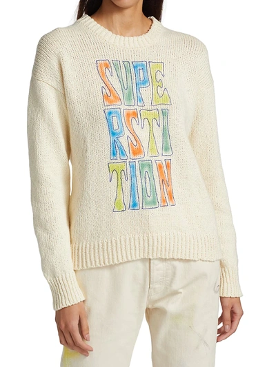 Shop Mother Women's Jumper Graphic Sweater In Superstition