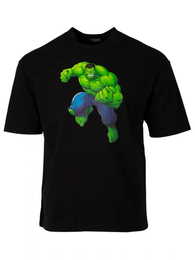 Shop Balenciaga X Hulk Medium Fit T-shirt