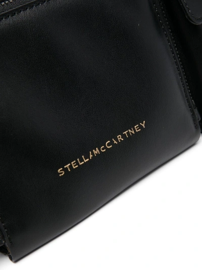 Shop Stella Mccartney Multi-compartment Belt Bag In Black