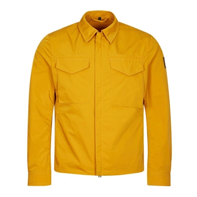 Shop Belstaff Command Shirt In Yellow