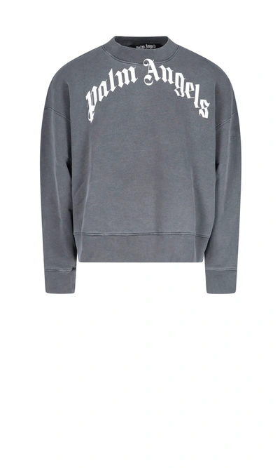 Shop Palm Angels Sweater In Grey