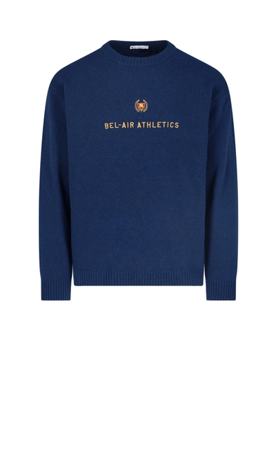 Shop Bel-air Athletics Sweater In Blue