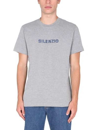 Shop Aspesi Silence T-shirt In Grigio