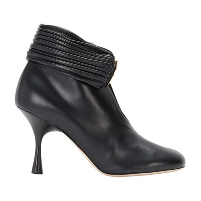 Shop Loewe Bracelet Ankle Boots In Black