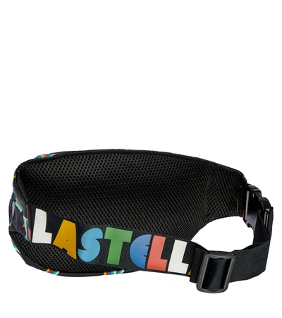 Shop Stella Mccartney Logo Printed Belt Bag In Multicoloured