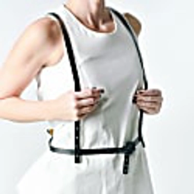 Plik Black Leather Suspenders- Black Leather Harness In Leather