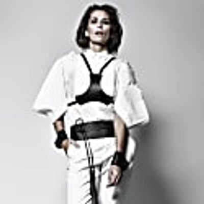 Plik Black Leather Suspenders- Black Leather Harness In Leather