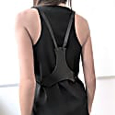 Plik Black Leather Suspenders- Black Leather Harness In Leather