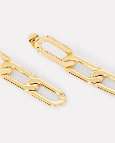Shop Oma The Label The Edede Chain Drop Earrings In Gold