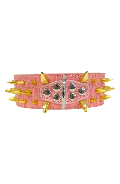 Shop Dogs Of Glamour Madex Luxury Spike Collar