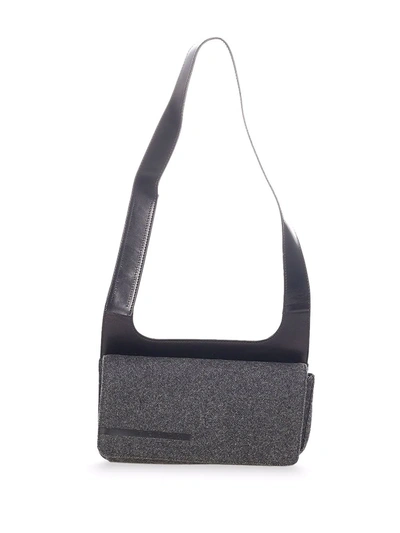 Pre-owned Prada Sports Flap Crossbody Bag In Grey