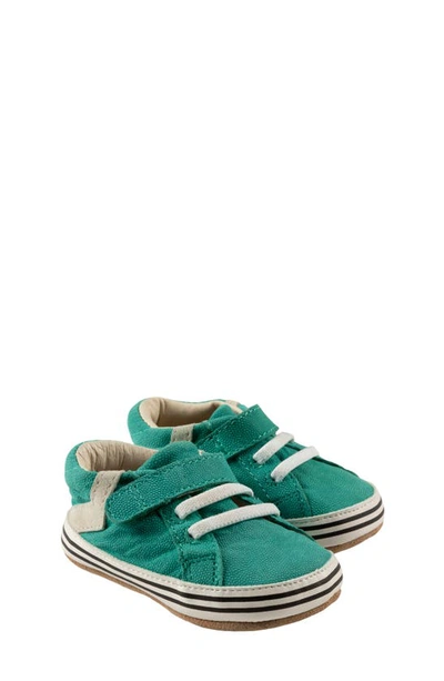 Shop Robeezr Infant Boy's Robeez Adam Crib Sneaker In Green