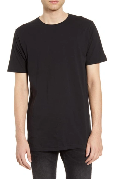 Shop Zanerobe Flintlock Longline T-shirt In Black