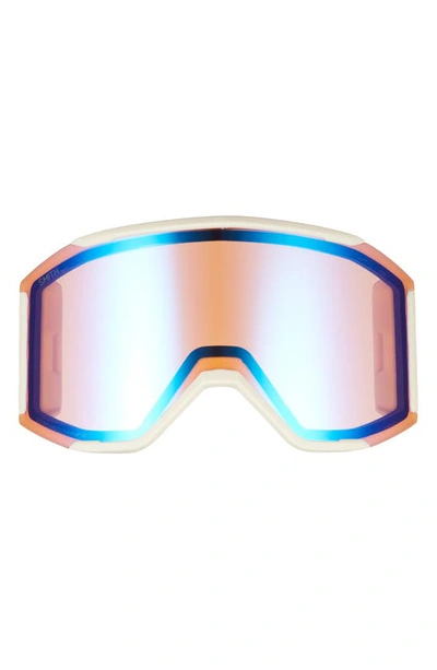 Shop Smith Squad Mag™ 190mm Chromapop™ Snow Goggles In Birch Strange Creatures Mirror