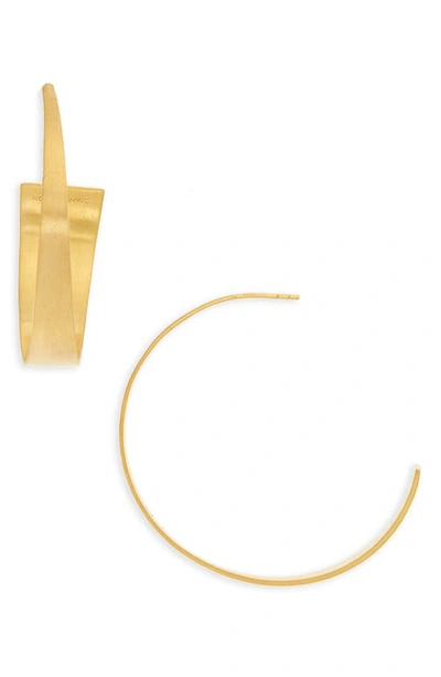 Shop Dean Davidson Bossa Hoop Earrings In Gold